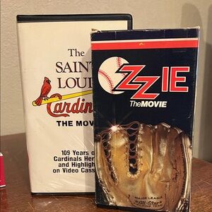 VHS Set St Louis Cardinals Ozzie Smith